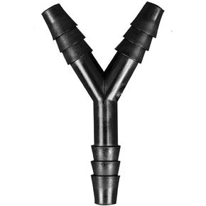 Polypropylene Y-Type Barbed Tubing Connectors (Wye-Shaped), Three 1/4 Inch Barbs, Autoclavable, (Pack of 100) in Kuwait