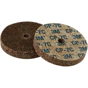 عجلة سكوتش برايت 03737 للقطع والتلميع الموحدة، 3 بوصة × 3/4 بوصة × 1/4 بوصة 7A CRS، قطر 3 بوصة، حبيبات كاشطة، 15100 دورة في الدقيقة (عبوة من 10 قطع) in Kuwait