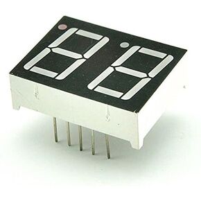 New 4 X 0.56 2 Digit 7-Segment Super Green LED Display Common Cathode in Kuwait