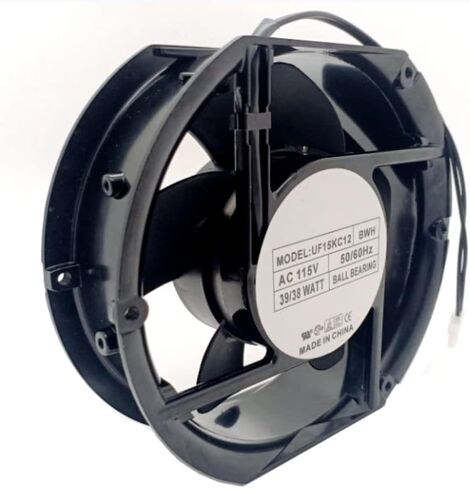 مروحة تبريد بسلكين UF15KC12 BWH AV115V 39/38W 50/60Hz 172 × 150 × 51 ملم in Kuwait