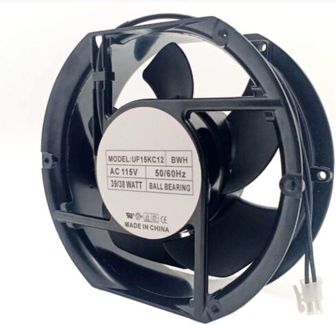 مروحة تبريد بسلكين UF15KC12 BWH AV115V 39/38W 50/60Hz 172 × 150 × 51 ملم in Kuwait