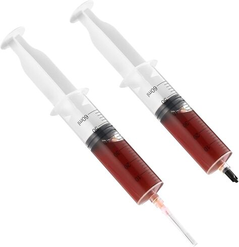 5 عبوات من المحاقن 60 مل مع اغطية، حقنة بلاستيكية للمختبرات العلمية وتوزيع السوائل متري متعدد الاستخدامات in Kuwait