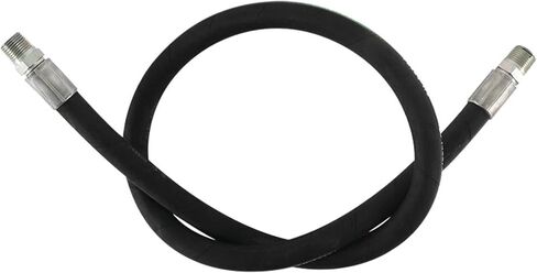 كومبليت تراكتور خرطوم هيدروليكي بديل 3001-0107 للمنتجات العالمية - 1/2 انش × 48 انش SAE 100 R2AT 2 سلك تجميع خرطوم هيدروليكي (4000 باوند لكل انش مربع) in Kuwait