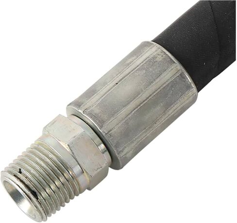 كومبليت تراكتور خرطوم هيدروليكي بديل 3001-0107 للمنتجات العالمية - 1/2 انش × 48 انش SAE 100 R2AT 2 سلك تجميع خرطوم هيدروليكي (4000 باوند لكل انش مربع) in Kuwait