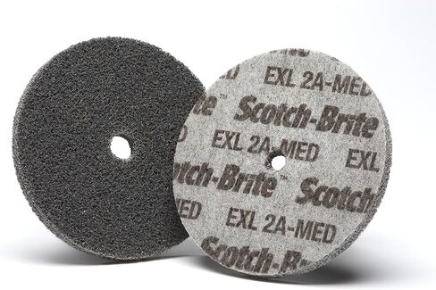 عجلة Cubitron Scotch-Brite 16053 EXL الموحدة، 1-1/2 بوصة × 1/4 بوصة × 3/16 بوصة 2A MED، قطر 1.5 بوصة، حبيبات كاشطة، 18100 دورة في الدقيقة in Saudi Arabia