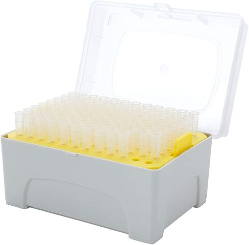 Omicron OmiFlow AX-100-S-L-F-R 100 ميكرولتر أطراف ماصة مرشحة شفافة متدرجة عالمية، مثبتة، معقمة، احتفاظ منخفض (رف 96 × 10) (خالي من RNase/DNase/السموم الداخلية) in Kuwait