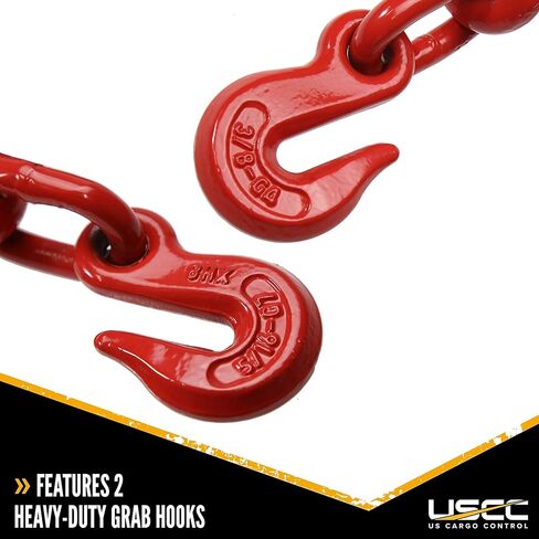 US Cargo Control Heavy Duty Ratchet Load Binder for 5/16" Grade 70 Chain (Working Load Limit: 5,400lb) in Kuwait