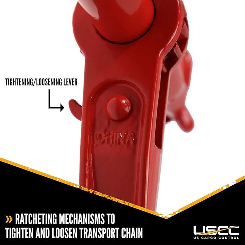 US Cargo Control Heavy Duty Ratchet Load Binder for 5/16" Grade 70 Chain (Working Load Limit: 5,400lb) in Kuwait