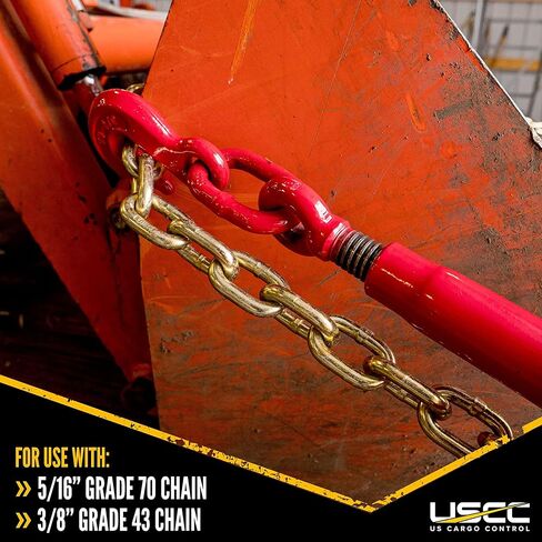 US Cargo Control Heavy Duty Ratchet Load Binder for 5/16" Grade 70 Chain (Working Load Limit: 5,400lb) in Kuwait