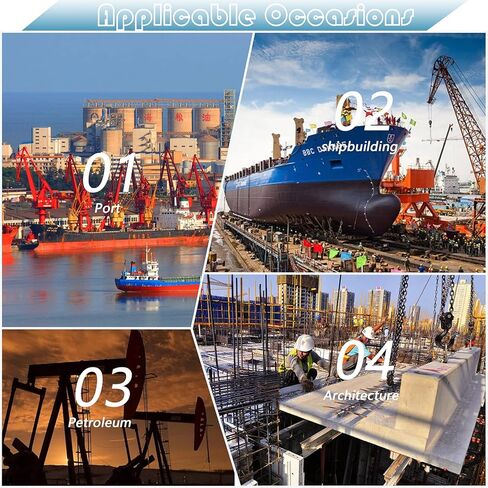 Cimeton 6 قطع M10 304 الفولاذ المقاوم للصدأ D حلقة تكبل، دبوس لولبي مرساة تكبل، شكل القوس تحميل المشبك الأجهزة البحرية للجر أسلاك الفولاذ in Kuwait