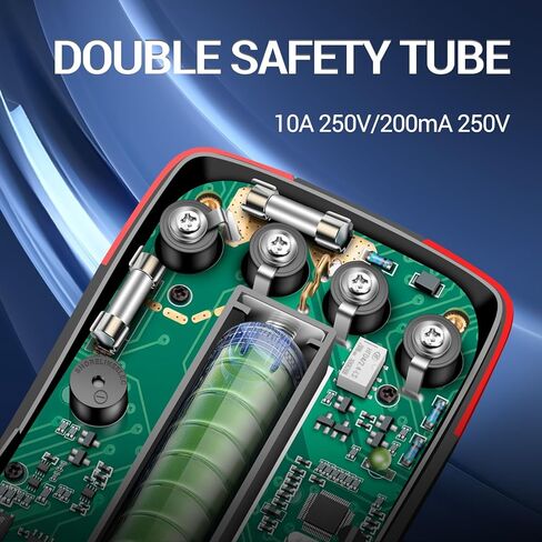 ANENG 2 في 1 جهاز راسم الذبذبات Haneheld متعدد قناة واحدة عرض النطاق الترددي 10 ميجا هرتز، طول سجل 64 كيلو بايت، معدل أخذ العينات العالي 48 مللي ثانية في الثانية، 9999 عدد مع شاشة IPS 2.8 بوصة، يقيس اختبار تيار الجهد الكهربي DC/AC in Kuwait