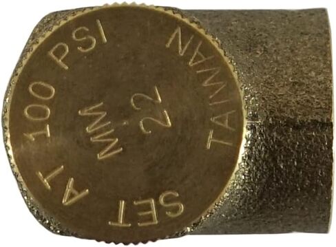 Merrill MFG PRVNL50100 1/2" صمام تخفيف الضغط بدون رصاص، 100 رطل لكل بوصة مربعة in Saudi Arabia