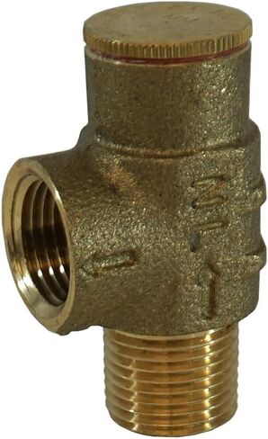 Merrill MFG PRVNL50100 1/2" صمام تخفيف الضغط بدون رصاص، 100 رطل لكل بوصة مربعة in Saudi Arabia