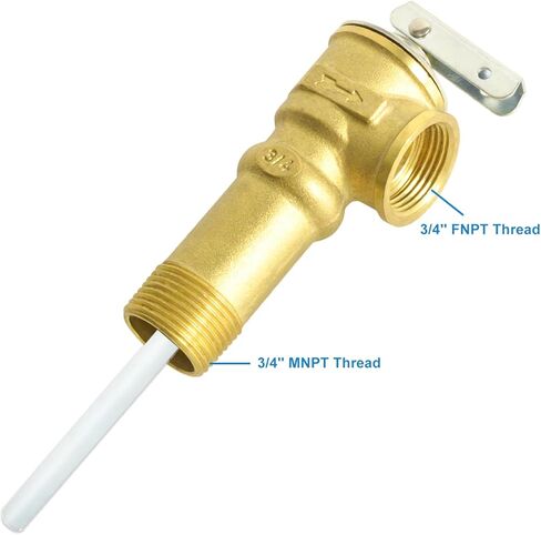 صمام تخفيف درجة الحرارة والضغط الأوتوماتيكي HYDRO MASTER مع مسبار تمديد ورافعة (ساق قياسية) in Kuwait