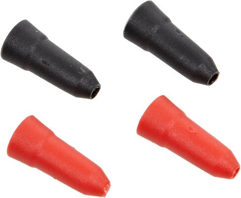 فلوك - FLUKE-GS38CAP GS38CAP مجموعة أغطية رأس المسبار، أحمر/أسود in Saudi Arabia