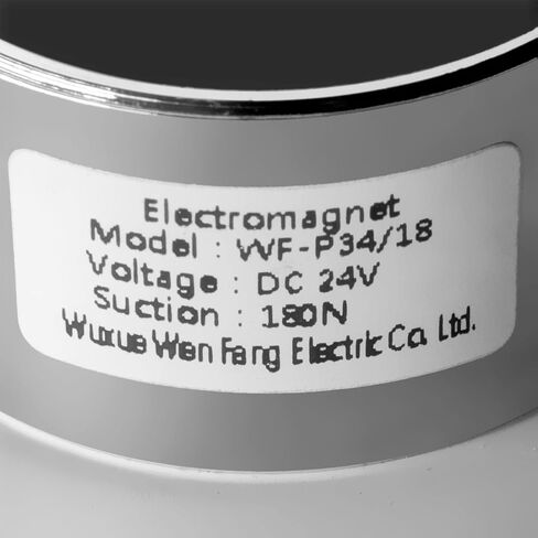 Uxcell 24V DC 180N كهربائي رفع المغناطيس الكهرومغناطيسي رفع الملف اللولبي in Kuwait