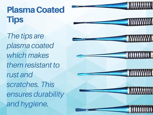 مصاعد الجذر الصغيرة التقريبية المصاعد الفاخرة PDL مصاعد الجذر 7 قطعة أدوات طب الأسنان in Kuwait