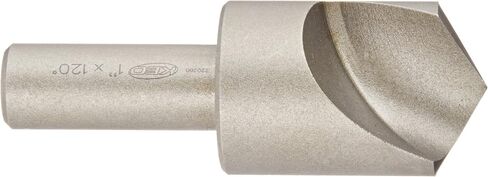keo 53102 عالية السرعة الفولاذ single-end countersink ، المغلف (لامع) ، لمسة نهائية ساق حز واحد ، نقطة بزاوية 120 درجة ، ساق دائرية ، 1/2 سم ، القطر 2.5 cm Body in Saudi Arabia