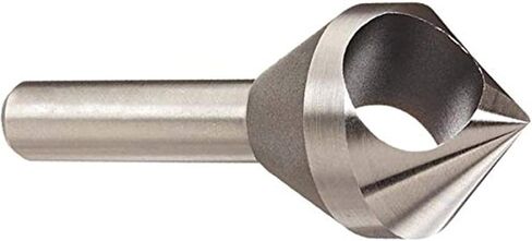 KEO 53530 Cobalt Steel Single-End Countersink, Uncoated (Bright) Finish, 100 Degree Point Angle, Round Shank, 1/4" Shank Diameter, 5/16" Body Diameter in Kuwait