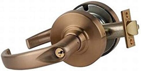 Schlage commercial ND53PDSPA612 ND Series Grade 1 Cylindrical Lock, Entry Function Turn/Push-Button Locking, Sparta Lever Design, Satin Bronze Finish in Saudi Arabia