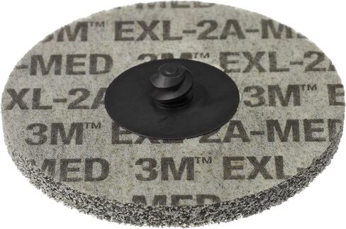 Cubitron II Scotch-Brite Roloc EXL Unitized Wheel XL-UR - 2A Medium Grit Aluminum Oxide - Metal Deburring, Finishing and Polishing Wheel - 3', No Hole in Saudi Arabia