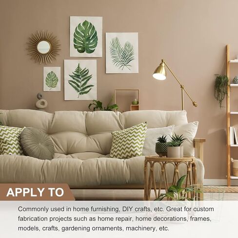 METALLIXITY Copper Tube (7mm OD x 0.2mm Wall T x 300mm L) 4Pcs, Straight Tubing - for Home Furnishing, Machinery, DIY Handicraft in Kuwait