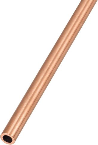 أنبوب نحاسي METALLIXITY (6 مم OD × 1 مم جدار T × 300 مم طول)، أنابيب مستقيمة - للتأثيث المنزلي، والآلات، والحرف اليدوية اليدوية in Saudi Arabia