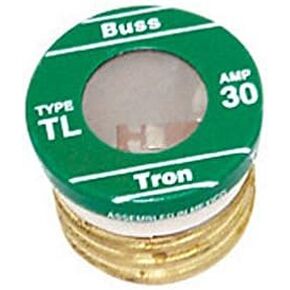 Bussmann Time Delay Plug Fuse 30 amps-Mfg# BP/TL-30 - يُباع كـ 10 وحدات (CD/3) in Kuwait