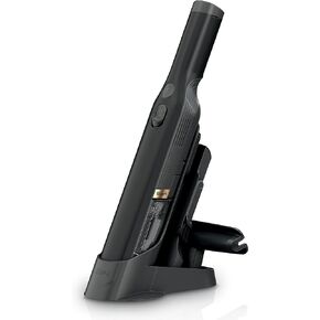 Shark WV201BK WANDVAC Cordless Hand Vac, Lightweight & Portable at 1.4 lbs. with Powerful Suction, Charging Dock, One-Touch Empty for Car & Home, Mattress, Duster Crevice Tool Included, Black