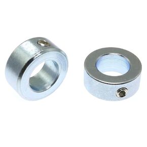 أطواق العمود RLECS قطعتان من الفولاذ الكربوني المطلي بالزنك 5/8 بوصة مجموعات أطواق عمود التجويف على شكل لولبي مع حجم تجويف 5/8 بوصة للاستخدام الصناعي والسيارات in Kuwait