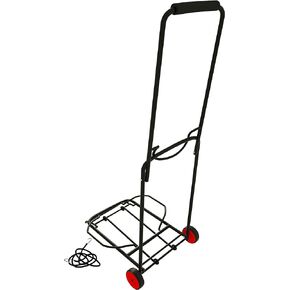 ISOP Shopping Cart Dolly 2 Wheels | Folding Lightweight Hand Truck | Utility Trolley | Portable Foldable | Easy-to-Store - 2 Wheels | 50 Pounds Weight Capacity in Kuwait