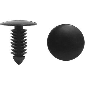 1" Vapor Barrier Christmas Tree Fasteners for Crawlspace Moisture Barrier Poly Liners, Covers and Encapsulations - Parts & Accessories (White, 100 Pack)