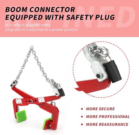 مشابك رفع 325 كغم (716 باوند)، كماشة رفع عمودية من الستيل للالواح الزجاجية/الصفائح المعدنية/جزيرة الجرانيت، مشبك حجر على جانب الطريق in Kuwait