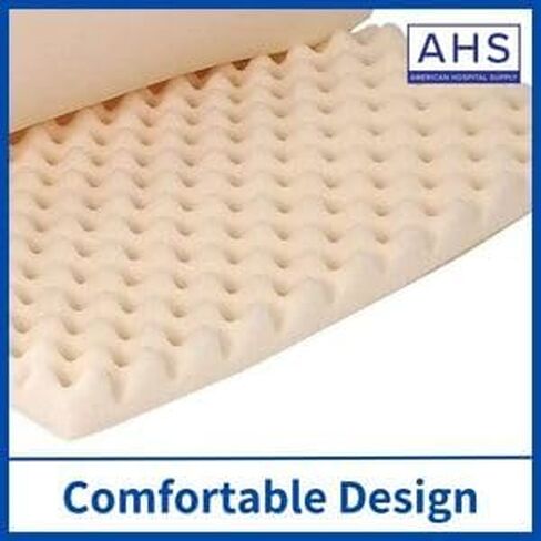 AMERICAN HOSPITAL SUPPLY AHS موضع إسفنجي مستطيل خفيف الوزن وناعم للبالغين | فراش توبر O.R. وسادة الطاولة | 1 كل in Kuwait