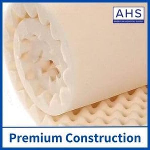 AMERICAN HOSPITAL SUPPLY AHS موضع إسفنجي مستطيل خفيف الوزن وناعم للبالغين | فراش توبر O.R. وسادة الطاولة | 1 كل in Kuwait