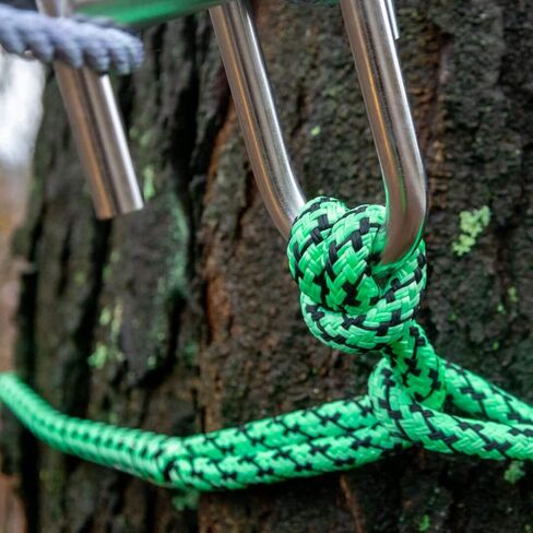 حبال العين الميتة من RNA Mountain Ape مقاس 5/8 بوصة × 20 قدمًا - يوفر البناء المزدوج المصنوع من البوليستر بنسبة 100% من Mountain Ape قوة ومتانة كبيرة، دون التضحية بالمرونة in Kuwait