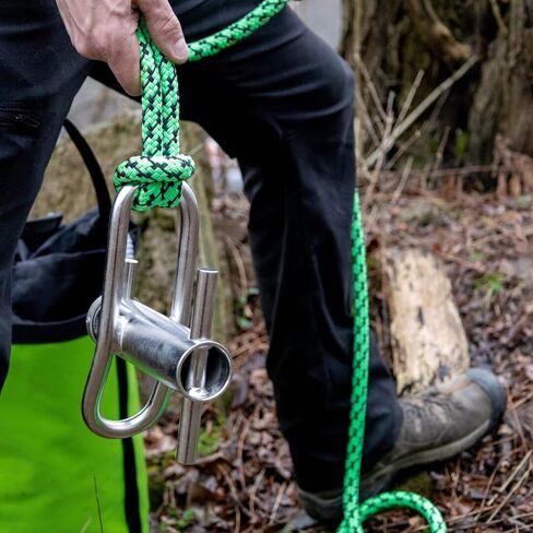 حبال العين الميتة من RNA Mountain Ape مقاس 5/8 بوصة × 20 قدمًا - يوفر البناء المزدوج المصنوع من البوليستر بنسبة 100% من Mountain Ape قوة ومتانة كبيرة، دون التضحية بالمرونة in Kuwait