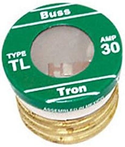 Bussmann Time Delay Plug Fuse 30 amps-Mfg# BP/TL-30 - يُباع كـ 10 وحدات (CD/3) in Kuwait