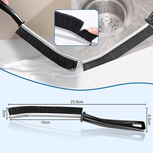 Gap Cleaning Brush Cleaner,Gap Brush Bathroom Gap Cleaning Brush,Dead Corners Multifunctional Brushes,Crevice Gap Cleaning Brush for Household Use,All-Around Deep Cleaning Brush Tool (3pcs) in Saudi Arabia