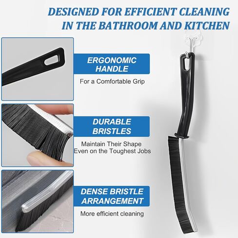 Gap Cleaning Brush Cleaner,Gap Brush Bathroom Gap Cleaning Brush,Dead Corners Multifunctional Brushes,Crevice Gap Cleaning Brush for Household Use,All-Around Deep Cleaning Brush Tool (3pcs) in Saudi Arabia