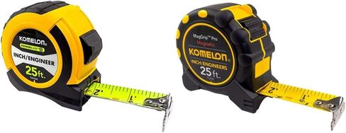 كوميلون 52425IE؛ شريط قياس هندسي مقاس 25 × 1.06 بوصة Powerblade II؛ أصفر/أسود in Kuwait