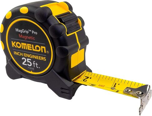 كوميلون 52425IE؛ شريط قياس هندسي مقاس 25 × 1.06 بوصة Powerblade II؛ أصفر/أسود in Kuwait