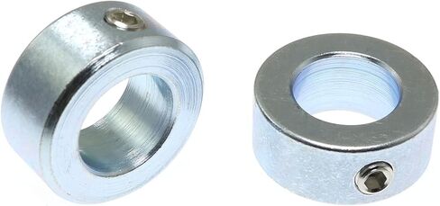 أطواق العمود RLECS قطعتان من الفولاذ الكربوني المطلي بالزنك 5/8 بوصة مجموعات أطواق عمود التجويف على شكل لولبي مع حجم تجويف 5/8 بوصة للاستخدام الصناعي والسيارات in Kuwait