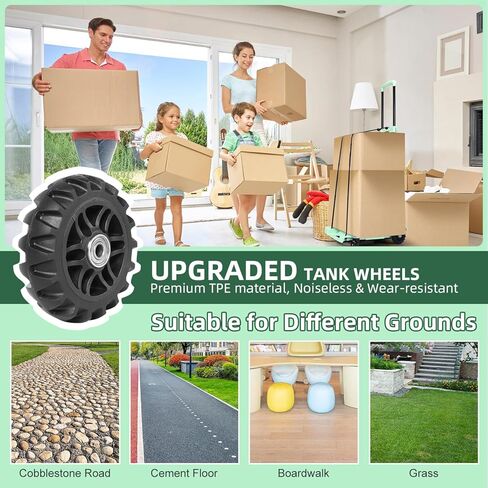 SELORSS 2 في 1 عربة أدوات قابلة للطي، عربة تسوق بقالة محمولة بعجلات، مقبض تلسكوبي وحقيبة مقاومة للماء قابلة للإزالة، شاحنة يدوية خفيفة الوزن وقابلة للطي ذات سعة كبيرة للسوبر ماركت in Kuwait