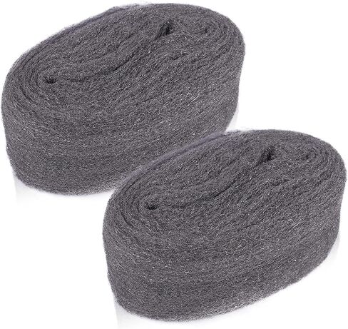 عبوتان من وسادات الصوف الفولاذي، لفات حاجز الماوس، نسيج شبكي سلكي، قماش للأجهزة، قماش الأجهزة، مزيج حشو الفجوات للتحكم في الحيوانات والفئران، الفتحة، خط الأنابيب، صدع الجدار، المنزل، المرآب، الصنفرة، جهاز الغسيل in Kuwait