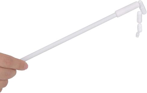 Buytra 7 قطع PTFE خلاط تحريك مغناطيسي وقضيب تحريك مغناطيسي 11.8 بوصة، أبيض in Kuwait