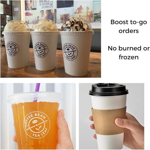 100 قطعة من أكياس بولي الشرب بمقبض، أكياس تغليف بلاستيكية شفافة لتوصيل الطعام، 6.3 بوصة × 11 بوصة تحمل ما يصل إلى 32 أونصة من الأكواب، حامل أكواب بفتحة معلقة مع مقبض للإخراج والمشروبات in Kuwait