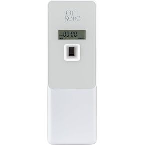 Automatic LCD Fragrance Dispenser - Wall Mount/Free Standing ABS Auto Air Freshener Dispenser Programmable Aerosol Spray Perfume Dispenser for Bathroom, Hotel, Office, Commercial Place (black)