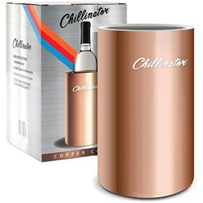 Premium Iceless Wine Chiller Bucket – Champagne Bucket - Insulated Double Walled to Keep 750ml White Wine Bottles Colder for Longer Wine Bottle Cooler bucket Champagne Chiller (Stainless Steel) in Saudi Arabia
