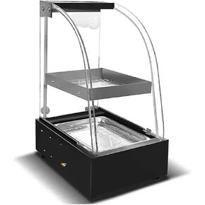 جهاز تسخين الطعام التجاري كونترتوب بيتزا تدفئة عرض المعجنات باتي دفئا لمتجر بوفيه مطعم بطول 17 بوصة in Kuwait